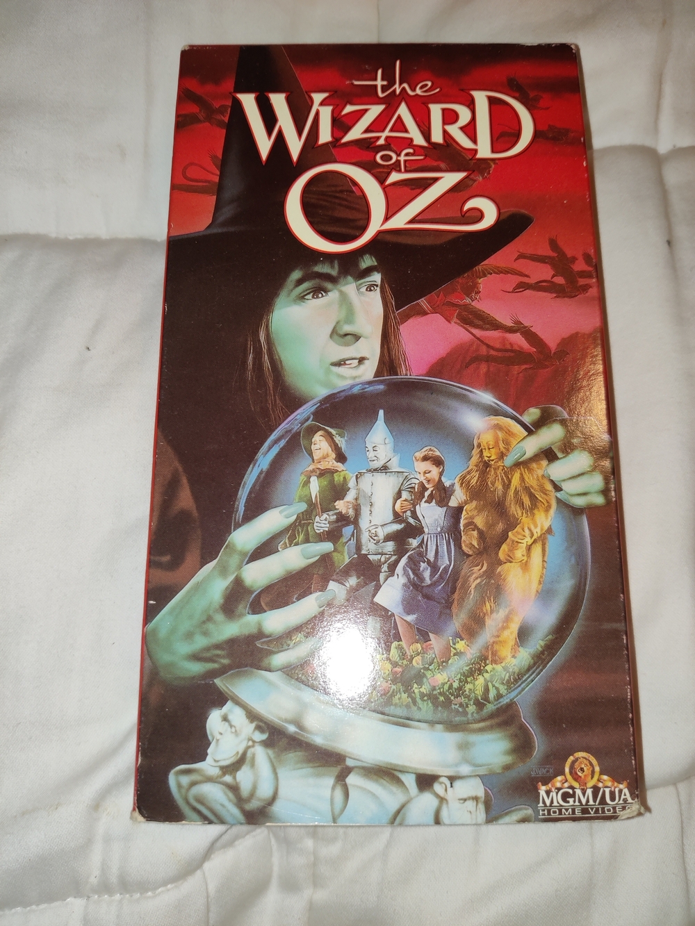 The Wizard of Oz VHS Movie - Red Green Black